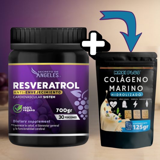 Resveratrol + Colageno Marino