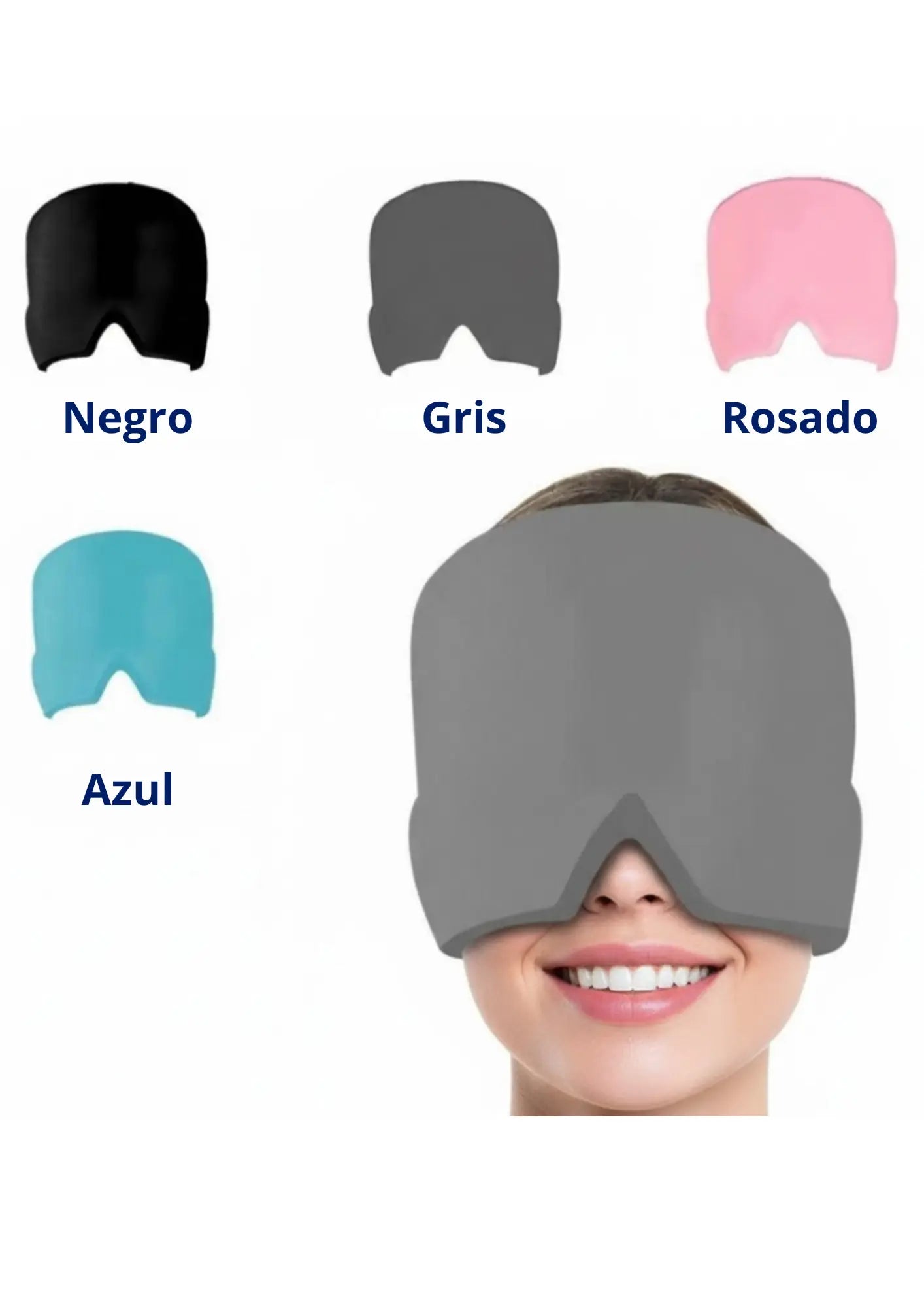 ZenHead™ | Gorro de Gel para Migraña – Alivio Instantáneo y Natural